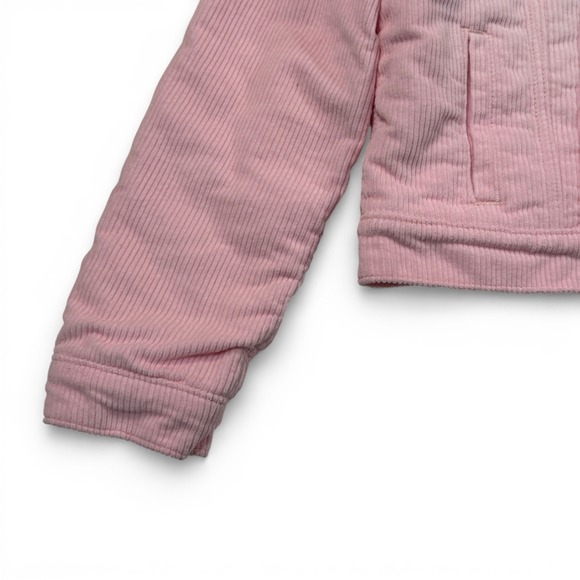 Levis Womens Pink Corduroy Sherpa Lined Original Trucker Jacket Small NEW NWT - Picture 16 of 16